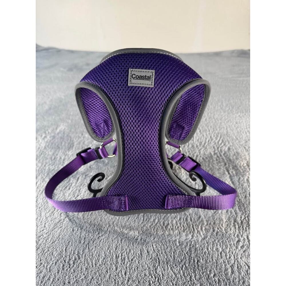 🐶NEW W/O tags- Coastal purple dog harness size MEDIUM